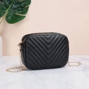 Mini Black chain crossbody purse